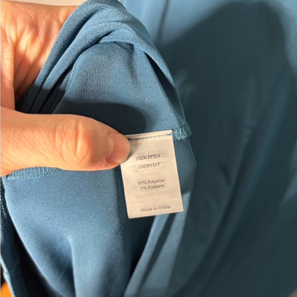 Universal Standard Velvety-Cool Jersey Twist Dress in Midnight Rain Size 14 - Picture 6 of 7